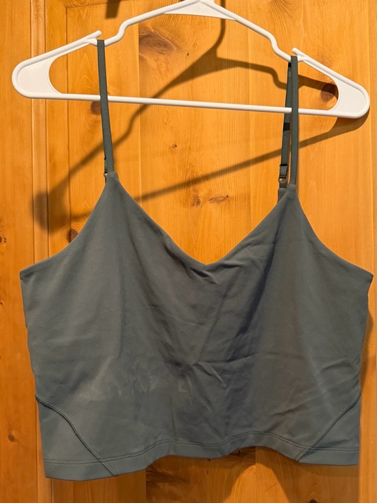 lululemon athletica Tops - lululemon Align Cropped Cami Tank Top, Light Support, A/B Cup - Dark Forest